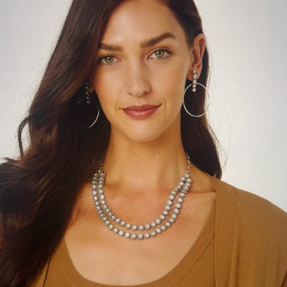 Twinkle Double Link Necklace.  NWOT - Picture 6 of 7